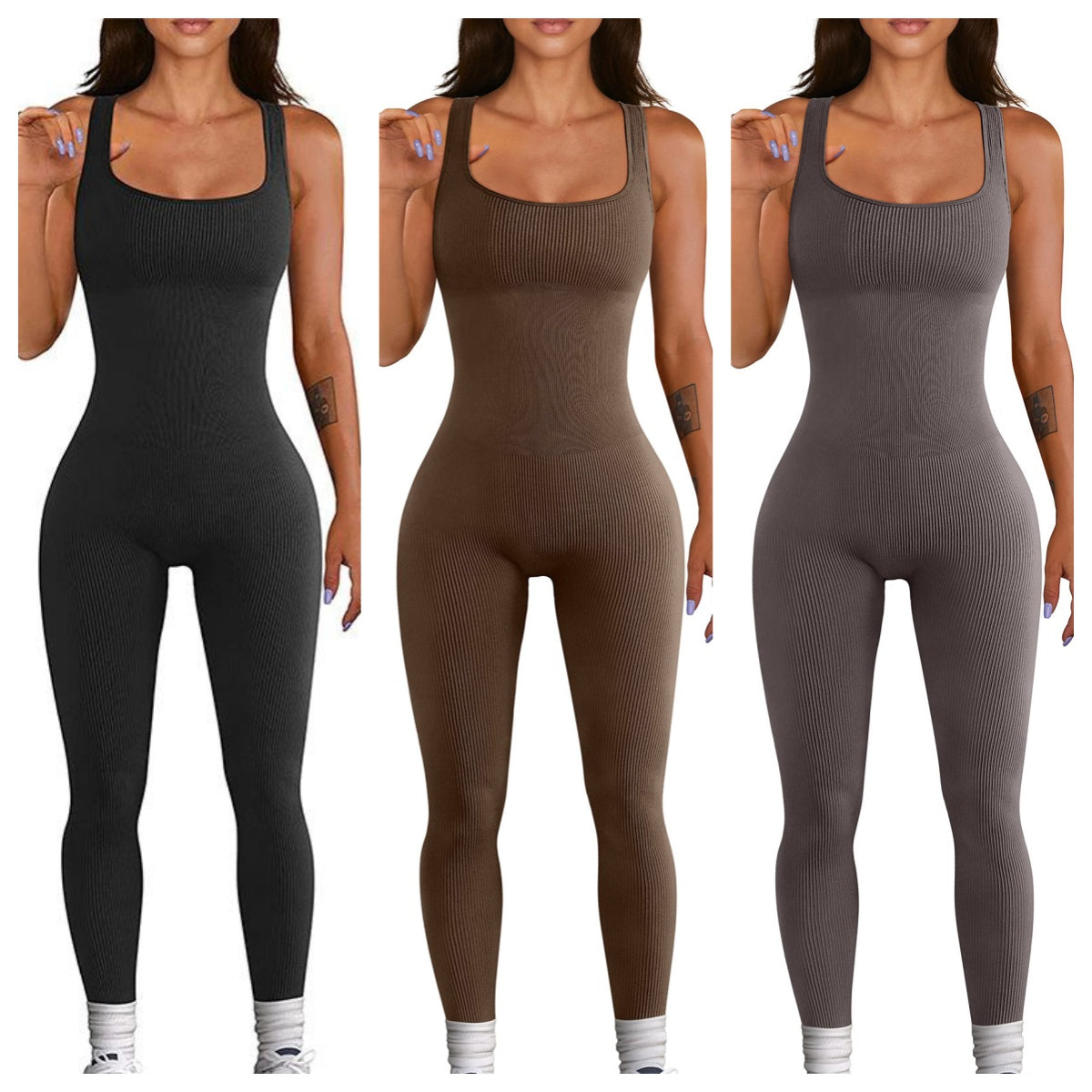 Women'S Suspender Tank Top Tights