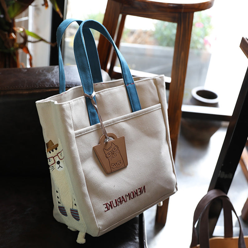 Large Capacity Canvas Bag Women'S Summer Shoulder Bag Women'S Summer Messenger Bag