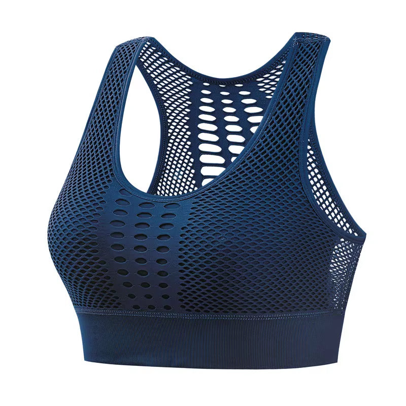 Hot Fitness Women'S T-Shirts Workout Sports Bra Yoga Vest Backless Solid Quick Dry Running Gym Sport Bra Yoga Shirts Tank Top