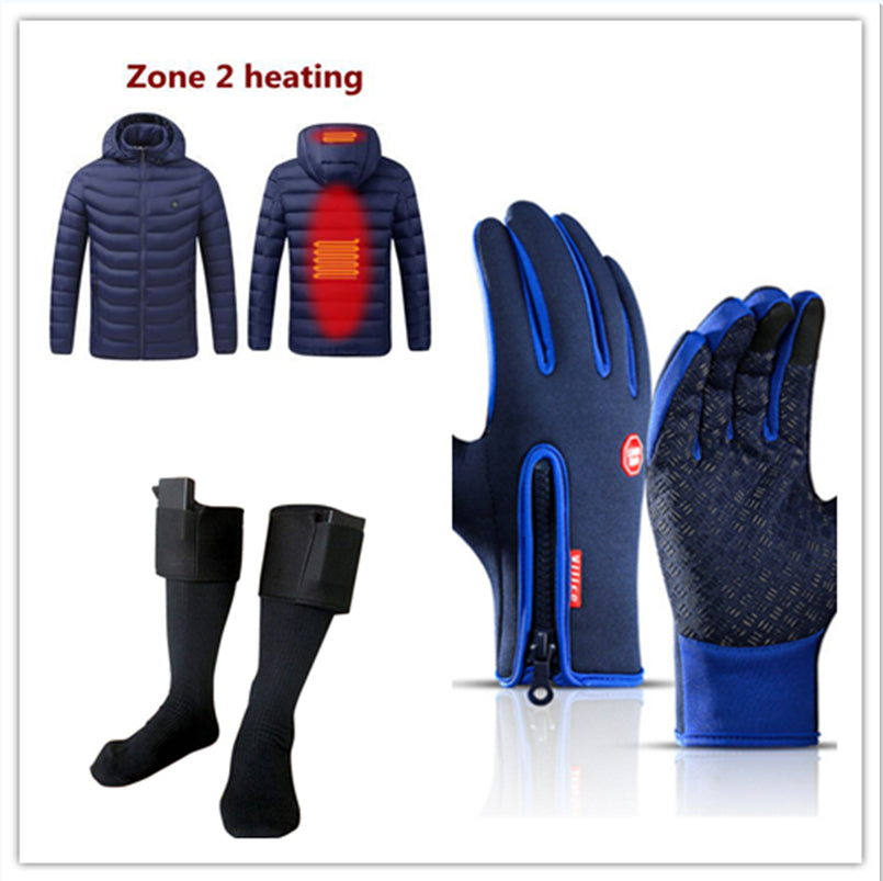 Winter Gloves Touch Screen Riding Motorcycle Sliding Waterproof Sports Gloves with Fleece