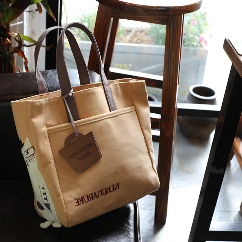 Large Capacity Canvas Bag Women'S Summer Shoulder Bag Women'S Summer Messenger Bag