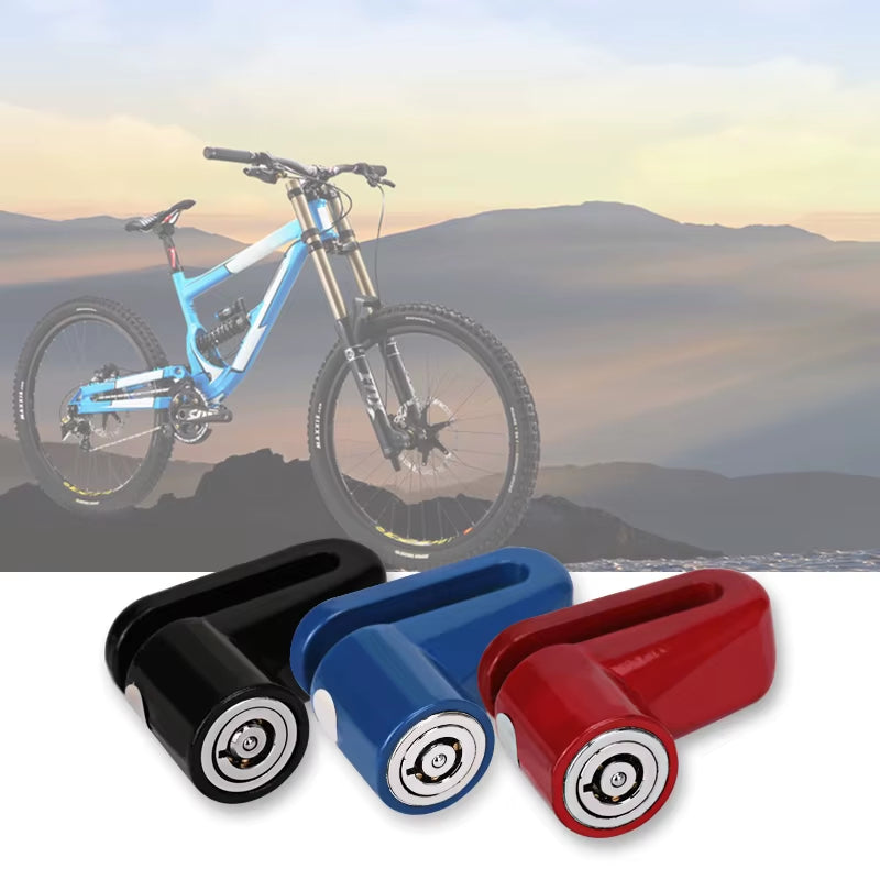 Motorcycle Sturdy Wheel Disc Brake Lock Security anti Thief Alarm Motorcycl anti Theft Disk Disc Brake Rotor Lock